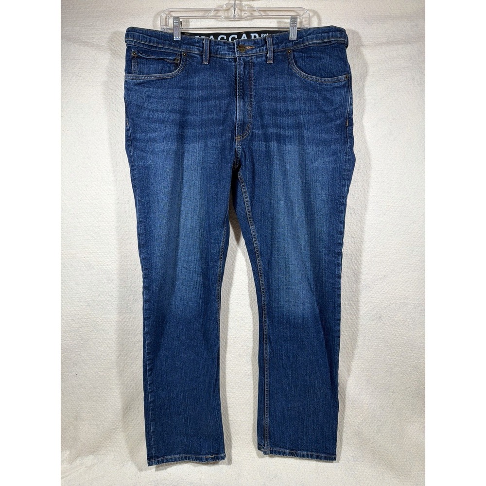 Haggar Jeans Mens 40x31 Relaxed Fit Expandable Waist‎ Stretch Comfort Denim